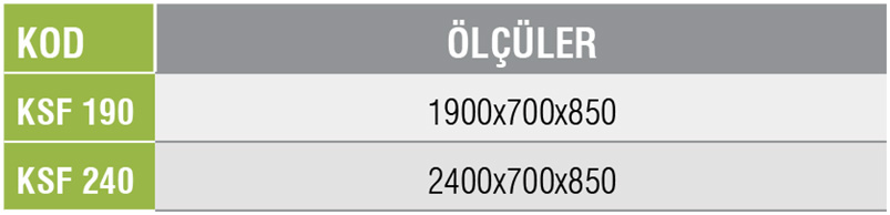 KSF-Sıcak Servis Ünitesi