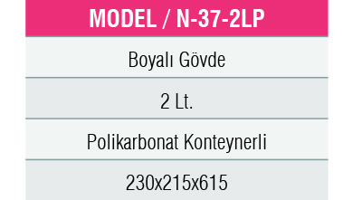 N-37-2LP– Mikser