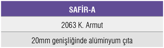 SAFIR-A -Pelilam Laminat Kaplama