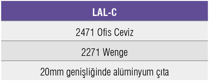 LAL-C -Pelilam Laminat Kaplama